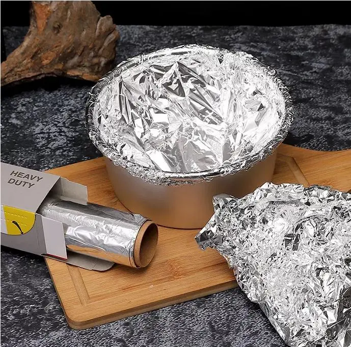 8011 Aluminum Foil Hydrophilic Aluminum Foil Constructions Food Grade Industrial Grade Pure Aluminum Foil