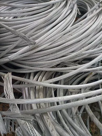China Manufacturer High Quality 99.99% Pure Aluminum Wire Al Metal Scrap Wire Hot Sale