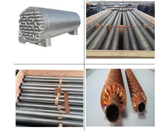 Pure Aluminium Composite Finned Tube