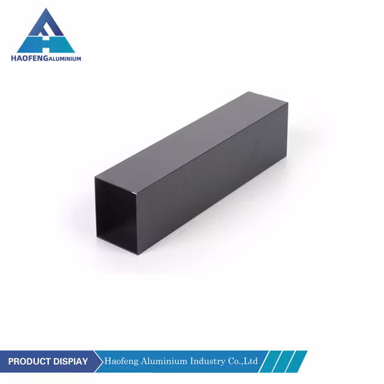 Tubo de perfil de extrusión de aleación de aluminio/tubo redondo/tubo cuadrado